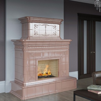 Камин Модерн с подиумом от производителя Ceramica