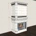 Изразцовый камин Тюльпан от производителя Ceramica