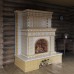 Изразцовый камин Усадьба с дровником от производителя Ceramica Изразцовый камин Усадьба с дровником от производителя Ceramica