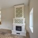 Кирпичный камин в облицовке из коллекции Азулежу. от производителя Ceramica