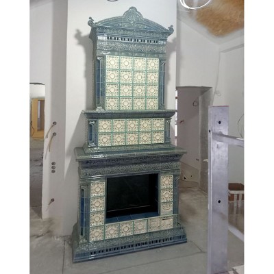 Классический камин в облицовке из коллекции Венская с топкой BRUNNER STIL-KAMIN CLASSIC. от производителя Ceramica
