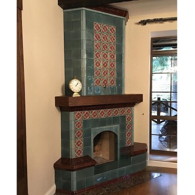 Изразцовый камин Элеганс от производителя Ceramica