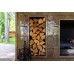 Облицовка камина до полки с дровниками по бокам в коллекции Сохо. от производителя Ceramica
