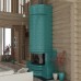 Радиусный изразцовый камин "Сохо" в цвете Мурена от производителя Ceramica
