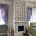 Современный изразцовый камин Элеганс с росписью от производителя Ceramica