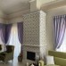 Современный изразцовый камин Элеганс с росписью от производителя Ceramica