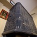 Современный изразцовый камин с Г-образной топкой "Луна" от производителя Ceramica