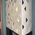 Современный изразцовый камин коллекции Маджестик с золотом от производителя Ceramica