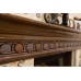 Угловой изразцовый камин Арт Нуво. Палитра: кофейная. от производителя Ceramica