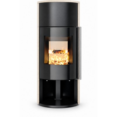 Дровяная печь-камин Ember D15 FG Limestone от производителя Ember