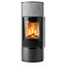 Дровяная печь-камин Ember E11 FG Stone cladding version