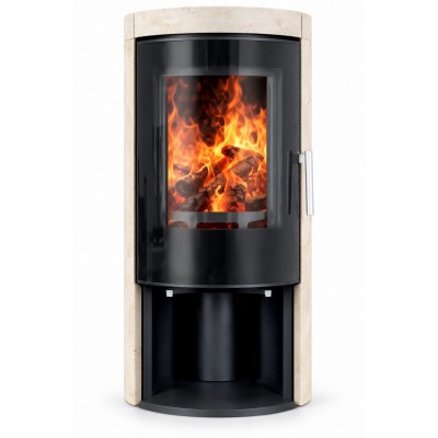 Дровяная печь-камин Ember H1 FG Limestone от производителя Ember