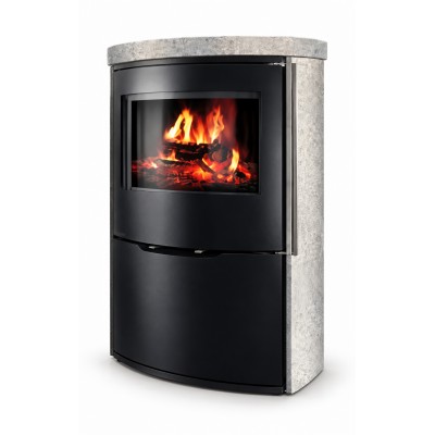 Дровяная печь-камин Ember O1 XL Limestone от производителя Ember