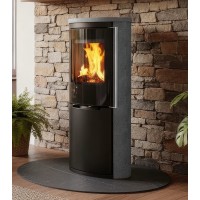 Печь-камин Ember D19 FG Limestone