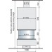 Центральный камин Irena 910 JC Bordelet  от производителя JC BORDELET