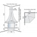 Угловой закрытый камин Julietta 985 JC Bordelet  от производителя JC BORDELET