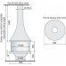 Центральный камин Marina 993 стандарт JC Bordelet от производителя JC BORDELET