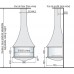 Пристенный камин Zelia 908 JC Bordelet  от производителя JC BORDELET