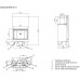 Печь-камин Aerjolly 80 EVO от производителя Jolly Mec