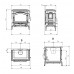 Печь камин La Nordica Isotta Evo от производителя La Nordica