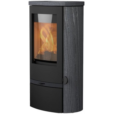 Печь-камин Lotus Jubilee 25 Indian Night with wood storage compartment door от производителя Lotus
