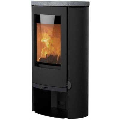 Печь-камин Lotus Jubilee 25 with soapstone, without wood storage compartment door от производителя Lotus