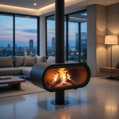 Печь-камин ROCAL D-8 (N)