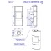 Печь-камин Romotop SONE 02 AKUM камень от производителя Romotop