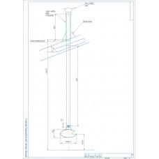 Подвесной камин LOFT - 03 600 мм