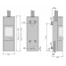 Печь-камин MERANO XL от производителя Skantherm