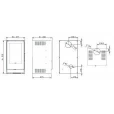 Печь-камин Solzaima Tec System Eco