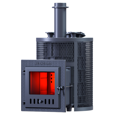 Печь Авангард ЗК 25 (М) Ураган в круглой сетке от производителя ТехноЛит