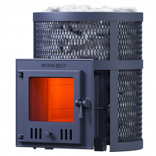 Печь Искандер 25 (M) в сетке