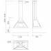 Дровяной камин Traforart Admeto Suspended Front Facing от производителя Traforart