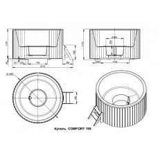 Купель Comfort Cold 195