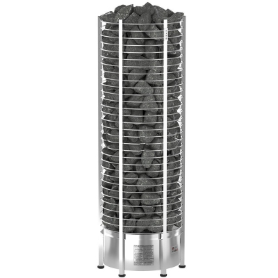 Печь для бани SAWO TOWER вертикальная, круглая, 8 кВт, TH5-80Ni2-P, выносной пульт (встроенный блок мощности, пульт покупается отдельно) от производителя Sawo