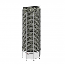 Печь для бани SAWO TOWER вертикальная, пристенная, 8 кВт, TH6-80NS-WL, выносной пульт (пульт и блок мощности докупаются отдельно)