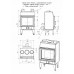 Каминная топка Fenix 1E ТКТ 10.0-04 от производителя Метабел