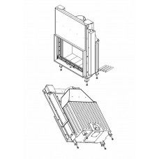 Каминная топка Fenix 900 ТКТ 11.0-01