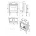 Каминная топка SKADI ТКТ 11.0 от производителя Метабел
