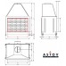 Открытая Каминная топка АСТОВ ОПС 900 У от производителя Astov