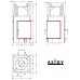 Каминная топка АСТОВ П4С 440 от производителя Astov