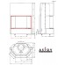 Каминная топка АСТОВ ПП 8857 от производителя Astov