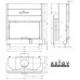 Каминная топка АСТОВ ПС 10057 от производителя Astov