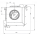 Каминная топка 38x38x57 K 2.0 от производителя Austroflamm