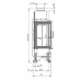 Каминная топка 38x38x57 K 2.0 от производителя Austroflamm