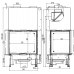 Каминная топка Austroflamm 69x49x57 S 2.0 Left от производителя Austroflamm