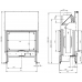 Каминная топка Austroflamm 75x51 SII 2.0 от производителя Austroflamm