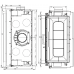 Каминная топка Austroflamm 97x74 S 2.0 от производителя Austroflamm