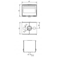 Каминная топка CARBEL I 70 Double Side